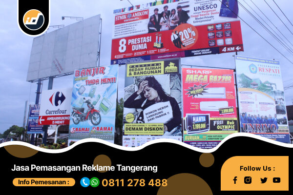 Pemasangan Reklame Tangerang